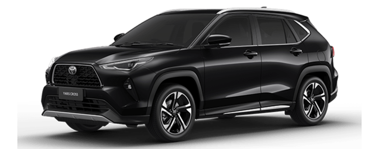 toyota yaris cross đen