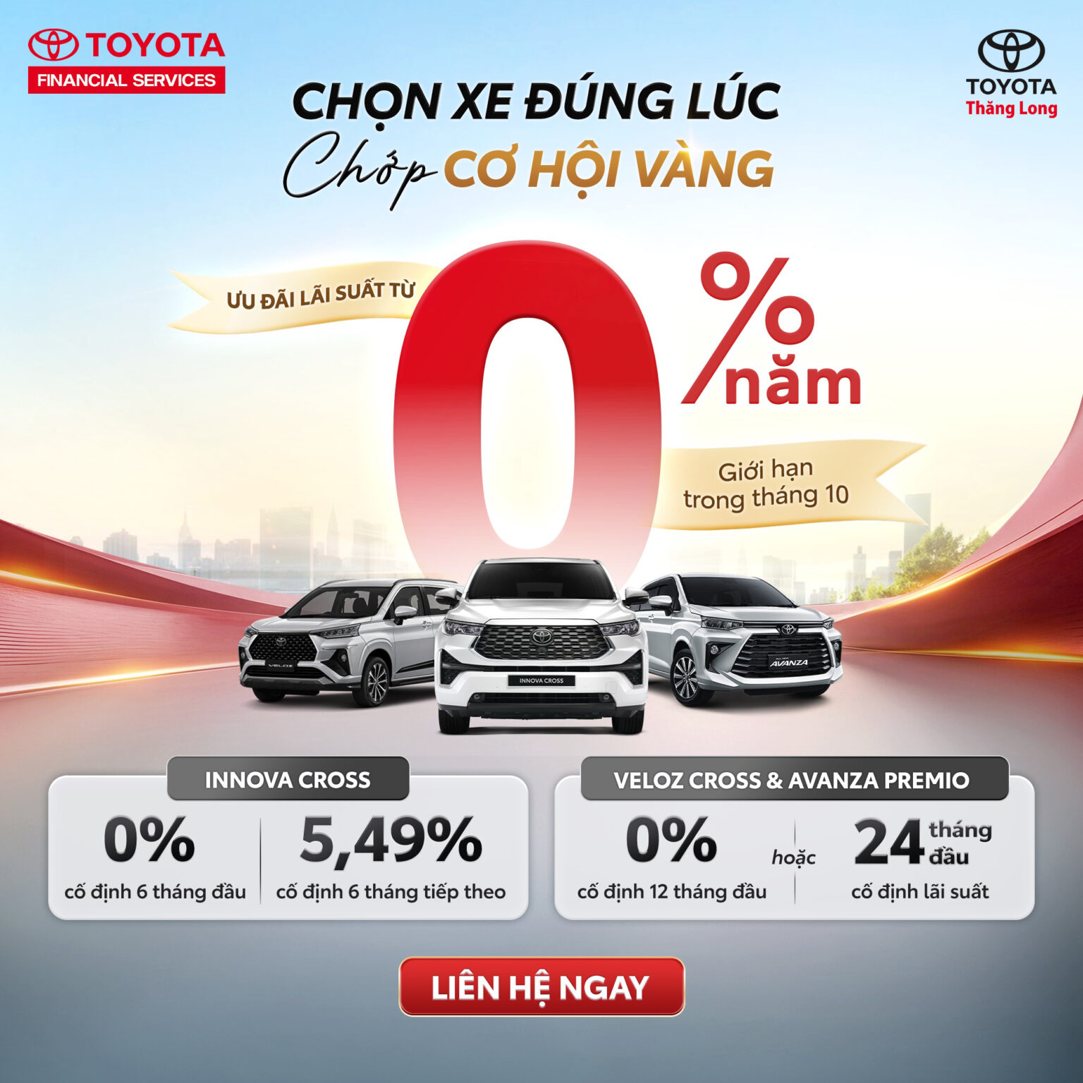 KV - 0% Innova Cross & B-MPV Toyota Thăng Long